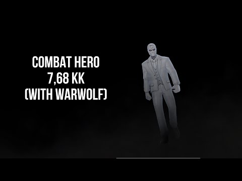Moon Knight Combat Hero ABX 7,68 KK ( with Warwolf) Silence Season/ Marvel Future Fight
