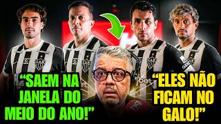 😱 HEVERTON GUIMARÃES CONFIRMA SAÍDAS NO GALO! SCARPA, ALONSO, IGOR GOMES E BERNARD NO MEIO DO ANO E+