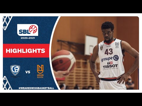 SBL 20/21 Highlights - Fribourg Olympic vs Union Neuchâtel Basket
