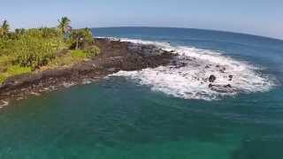 preview picture of video 'Hamoa bay Hana Maui Hawaii jdi phantom vision plus'