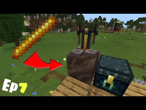Minecraft: How to find Blaze Rod and make Brewing stand, Ender Chest | in hindi [Minecraft Ep7]