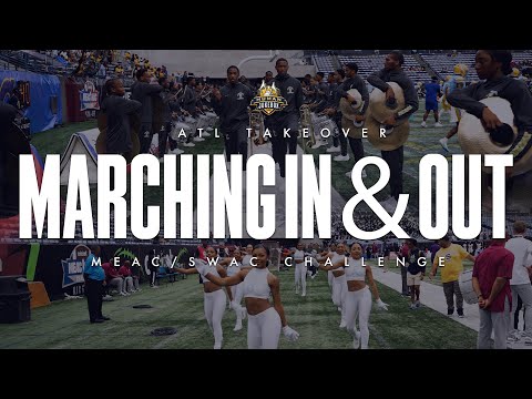 Southern University Human Jukebox 2025 | Marching In & Out | MEAC/SWAC Challenge