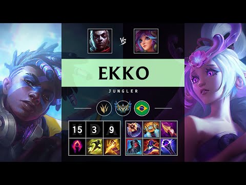Ekko Jungle vs Lillia - BR Challenger Patch 25.15