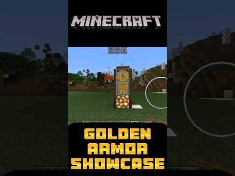 Golden Armor Showcase in Minecraft ⚔️ EPIC REVEAL!