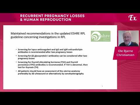 Updated ESHRE Recurrent pregnancy loss guidelines #obgyn #medical #pregnancy
