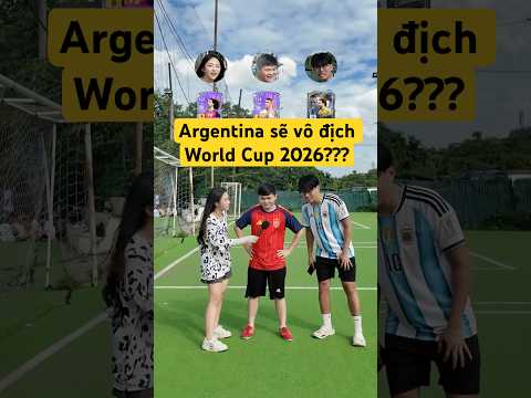 Argentina sẽ vô địch World Cup 2026 vì… #chaumoe #fconline #sieusaosangtaomuahe2026 #theworldsgame