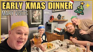 EARLY XMAS DINNER! Mary Visits | Pub Trip, Gaming & Family Weekend