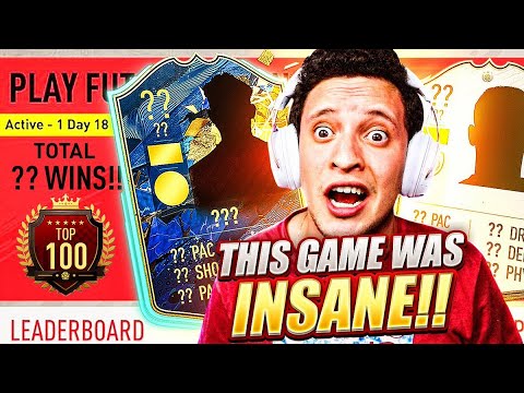 THIS GAME WAS INSANE!! ROAD TO 29-1! ULTIMATE TOTS FUT CHAMPIONS HIGHLIGHTS!! FIFA 20 ULTIMATE TEAM