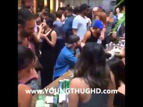 Jamie xx Young Thug Good Times playing at Beach party