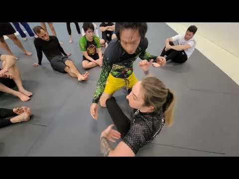 10th Planet  Fundamentals  Half Guard Stomp & Super Stomp 2 of 2 Heather