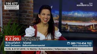 Acarina zu Gast bei Sonnenklar.TV - I mach mi schen für di - Jan Kunath Show Teil 1 (TV Auftritt)