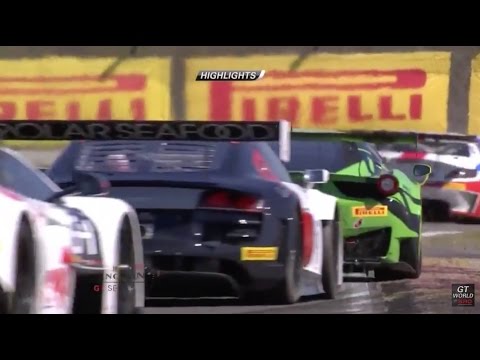 Blancpain Sprint Series - Nogaro 2015 - Qualifying Race - Short Highlights