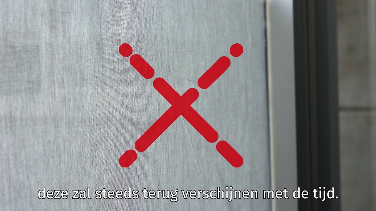 Een luchtbel wegwerken