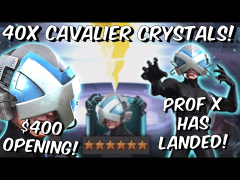 40x 6 Star Professor X Cavalier Crystal Opening! - $400 DEEP!!! - Marvel Contest of Champions
