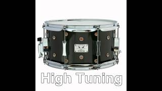 Video thumbnail for 7X13 Vented Matallic Little Squealer by PorkPiePercussion
