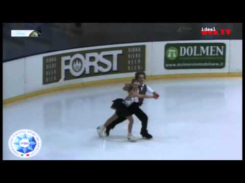 Carolina Moscheni-Adam Lukacs   Italian National Championship 2012 December 19-21 Short Dance