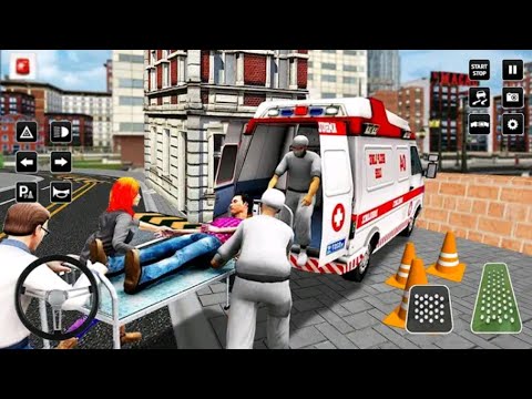 US City Police Flying Ambulance Heli 2019 Game 3D Android Gameplay HD | MGVGAMES