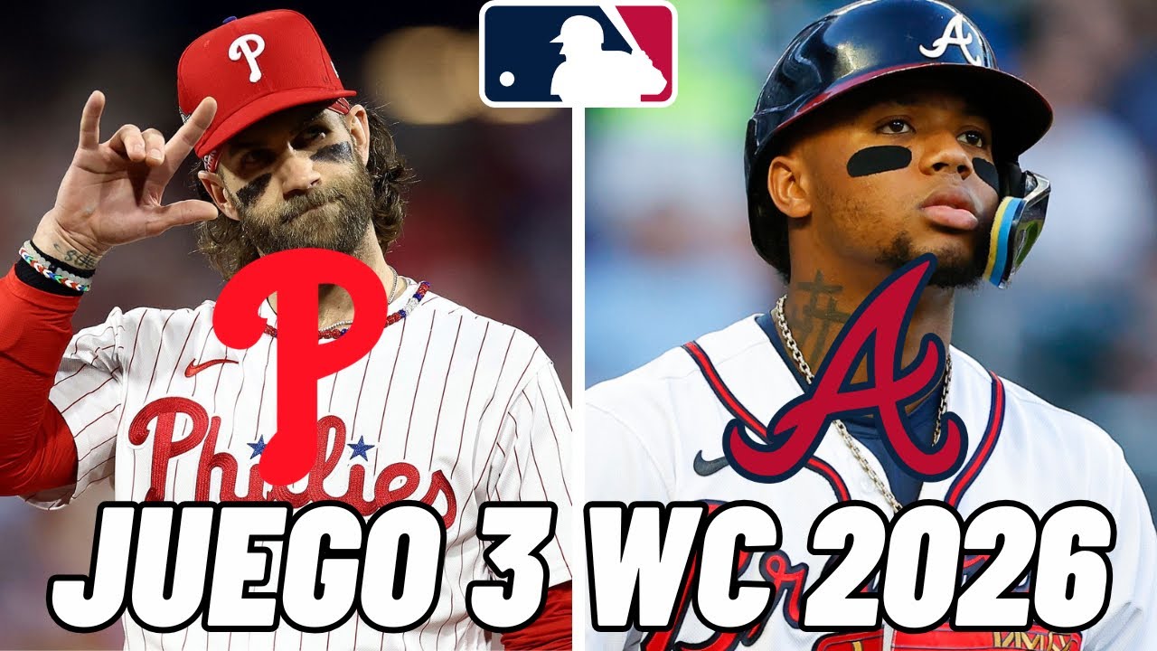 Previo: Juego 3, Phillies vs. Bravos, Serie de Comodín