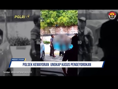 POLSEK KEMAYORAN RILIS PENGEYOROKAN