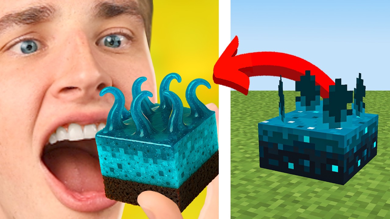 Eating Minecraft in Real Life!