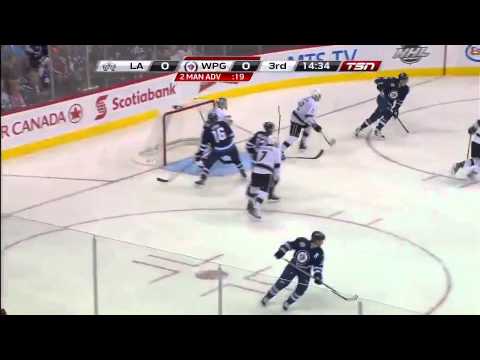 Winnipeg Jets vs Los Angeles Kings Highlights 12/29/11