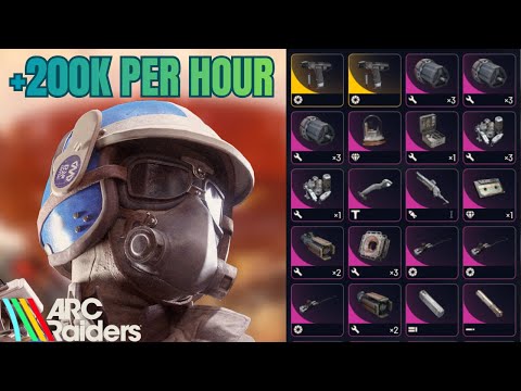 ARC RAIDERS | EASY +200K PER HOUR MONEY FARM! TONS OF TRINKETS! LEGENDARY & EPIC LOOT!