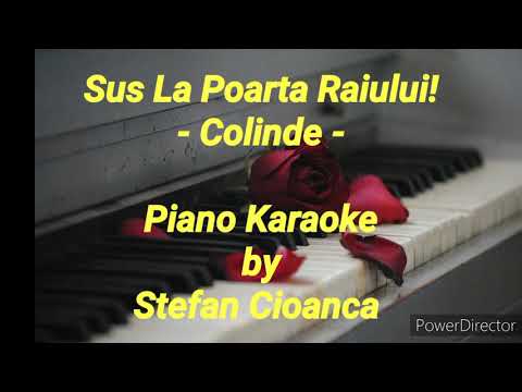 Sus La Poarta Raiului! (piano karaoke) Colinde