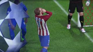 PES 17 Coach Mode LCFC @ Atlético de Madrid
