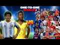 Pele 🆚️ Maradona [RIVALRY] 💥 One-to-One VS 💥with ULTRA BOSS FINAL 🔥