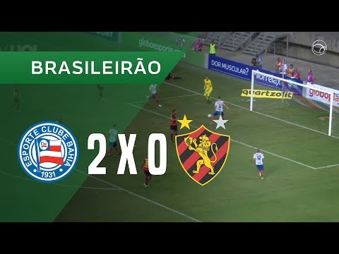 BAHIA 2 X 0 SPORT - GOLS - 05/09 - BRASILEIRÃO 2018