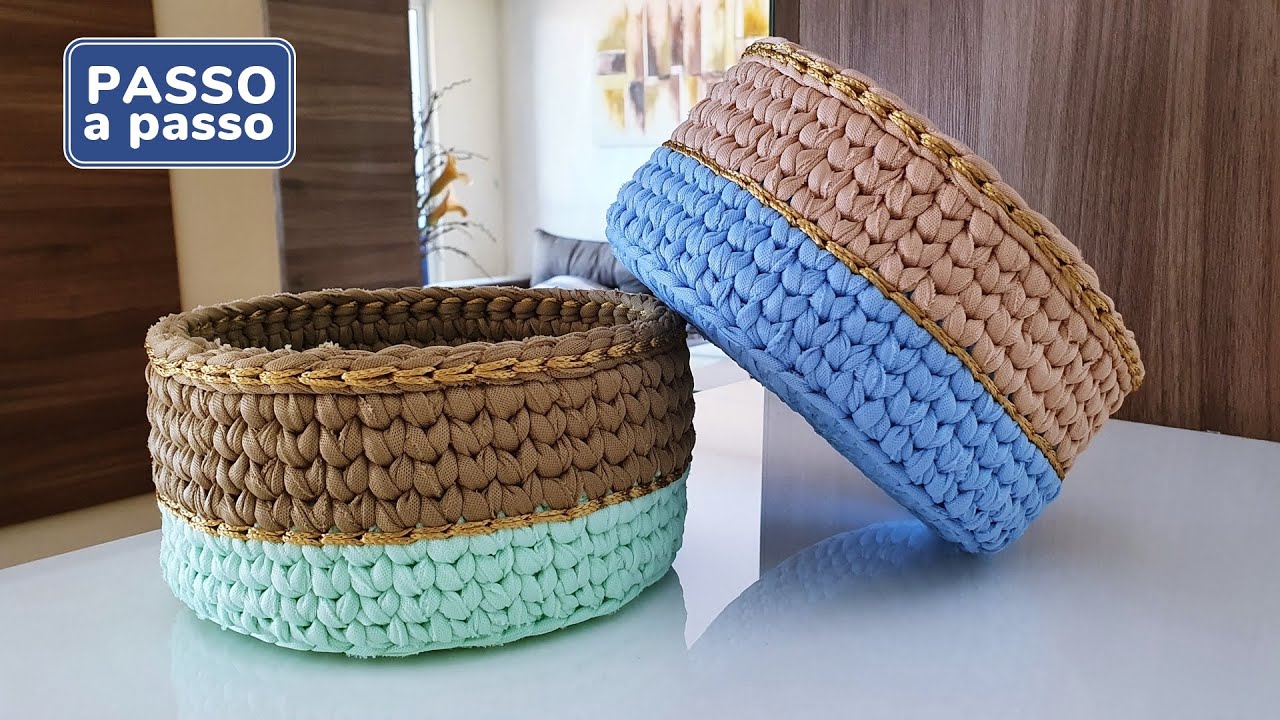 Cesto de Crochê
