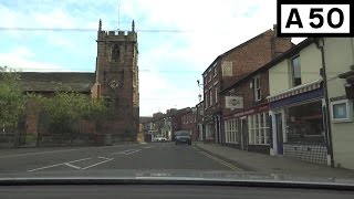 preview picture of video 'A50 London Road, Holmes Chapel - Northbound Rear View'