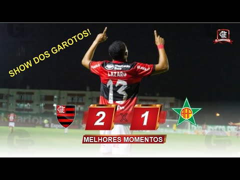 FLAMENGO 2X1 PORTUGUESA ! GOLS E MELHORES MOMENTOS | SHOW DO GAROTO LÁZARO! - CARIOCA 2022