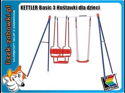 Huśtawki KETTLER Basic 3 dla dzieci do zabawy Plac zabaw Spielzeug für Kinder Schaukel