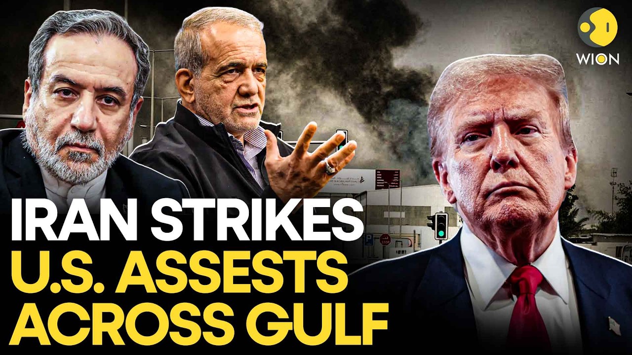 Iran Strikes Back LIVE: Iran Strikes US Bases Across Gulf As Middle East War Escalates | WION