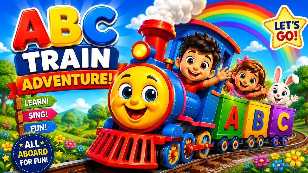 🚂Phonics Song with TWO Words - A For Apple - ABC Alphabet Songs with Sounds for Children#shorts#abc