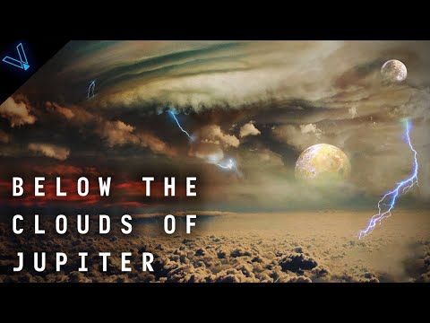 What's It Like Inside Jupiter? Below The Clouds Of A Gas Giant (4K UHD)