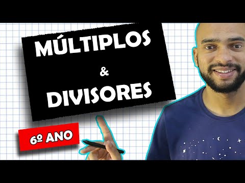 Múltiplos e divisores | Números naturais -  Matemática do 6º ano