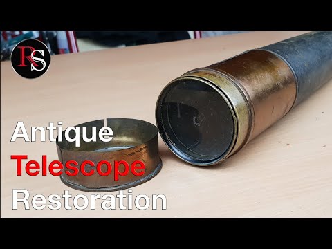 Antique Telescope Restoration DIY Video