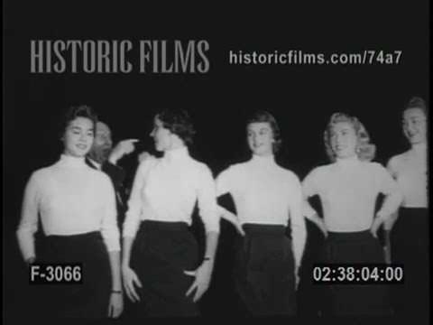 MISS SWEATER GIRL - 1954