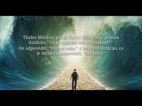 TEMET NOSCE!  (Latinské rčení Delphského chrámu: Poznej sebe)