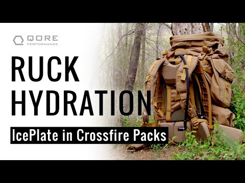 BEST RUCK HYDRATION INTEGRATION (Crossfire MK7 and DG3 + IcePlate® Curve)