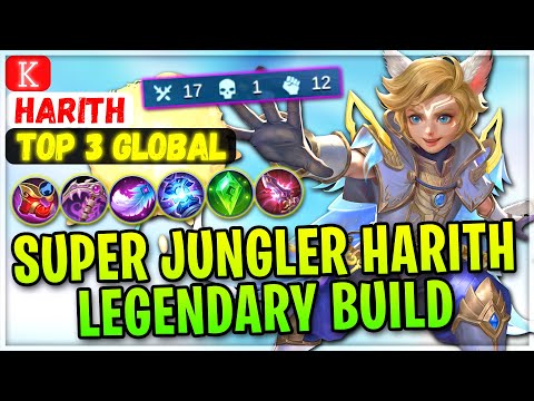 Super Jungler Harith 4.2K Matches Build [ Top Global Harith ] 𝙺 - Mobile Legends Gameplay And Build