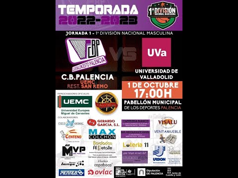 JR 1 1ª DIV NAC MAS FBCYL CB PALENCIA UEMC RESTAURANTE SAN REMO vs UNIVERSIDAD DE VALLADOLID