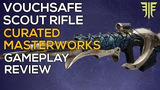 Destiny 2 - Curated Exotic Roll Vouchsafe - Dreaming City Masterworks Scout Rifle Review