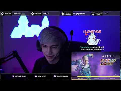 Apex Legends - diegosaurs - new wraith skin?