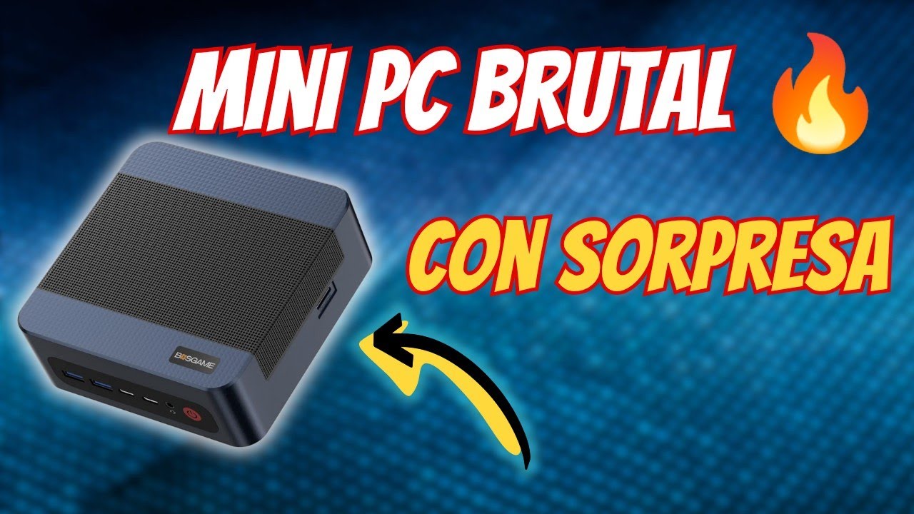 Potencia de PC Gamer en la palma de la mano 🔥 Review del BOSGAME M4 Neo