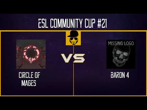 Heroes of the Storm ESL Community Cup 21 Finale[1] | Circle of Mages vs. Baron 4 [German]