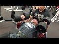 120lbs DB's x 20 EASY reps!! Chest at GOLD'S GYM ...