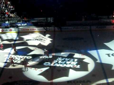 Leafs Introduction vs Red Wings